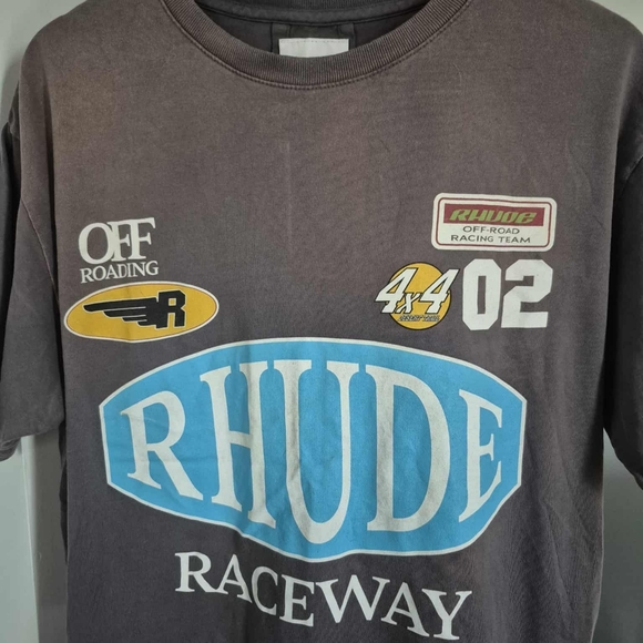 Rhude Graphic Raceway T-shirt - Picture 5 of 5